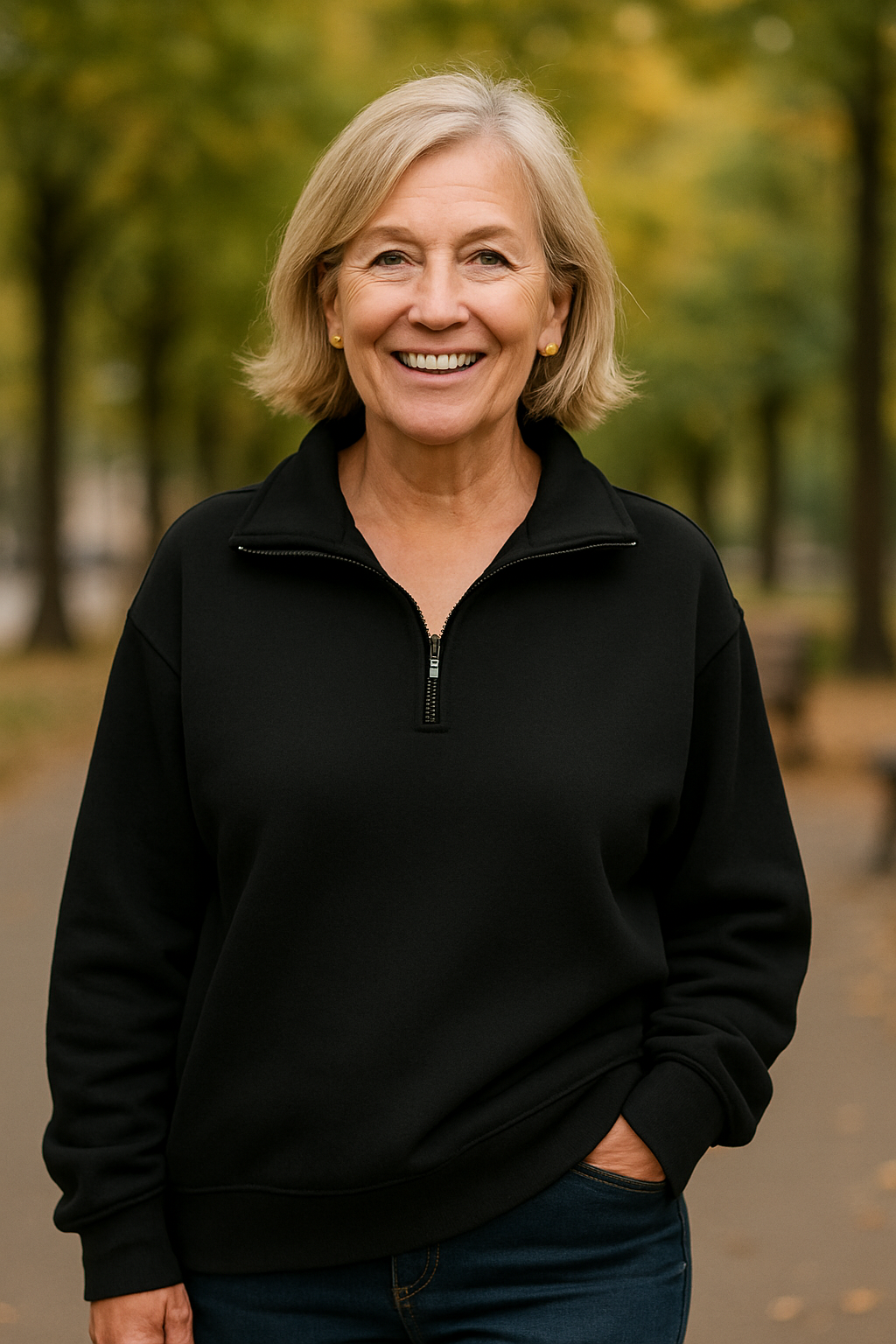 Estelle™ Quarter-Zip Knit Sweater