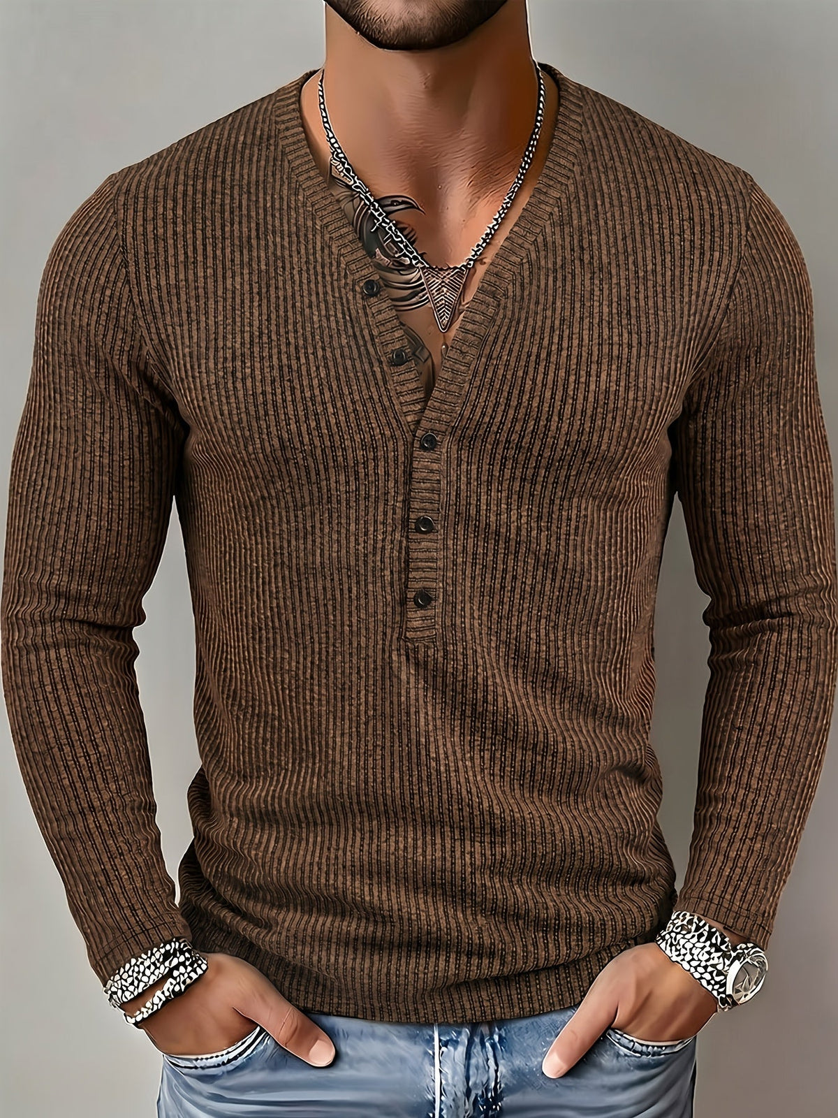 Endro's Button Knit