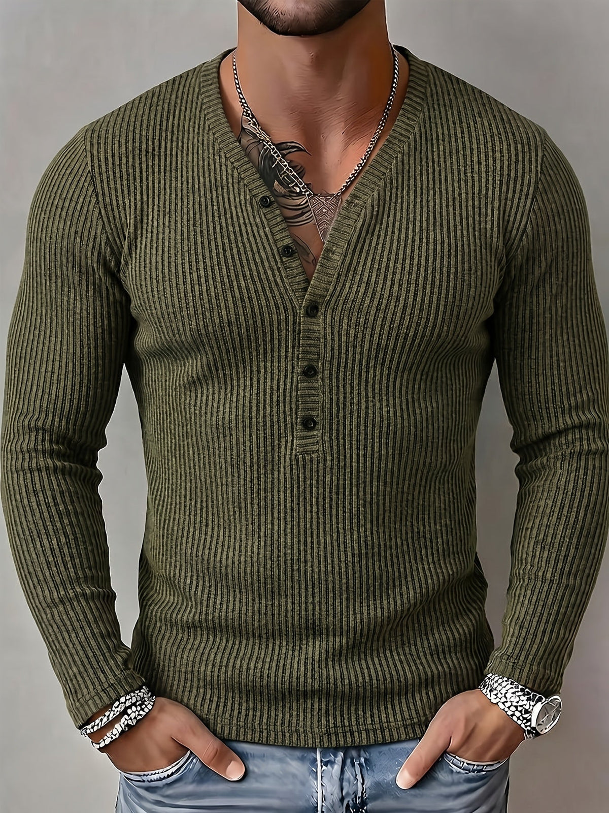 Endro's Button Knit