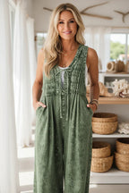Sloanne™ Floral Print Boho Jumpsuit with Adjustable Straps