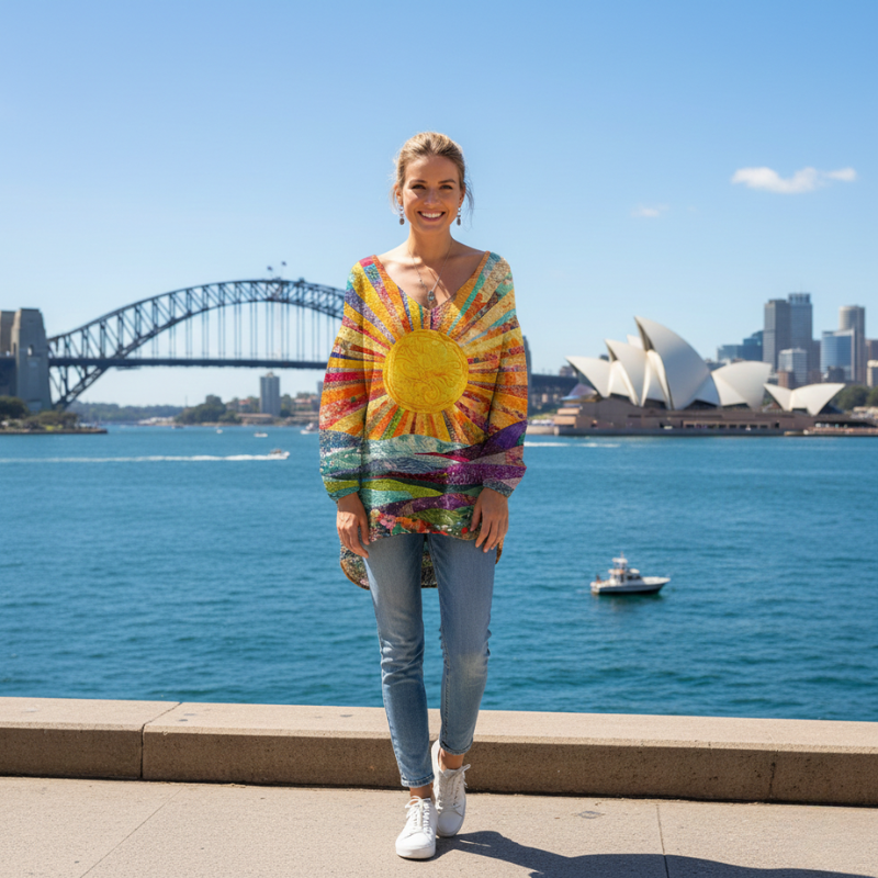 Zafira™ - Luxe Fabric Blouse