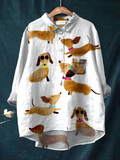 Ayah™ - Adorable Dachshund Art Graphic Tee