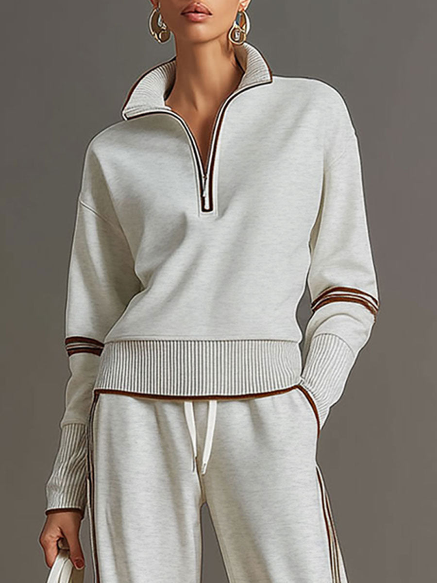 Kinsley™ Cozy Two-Piece Lounge Set with Stylish Details