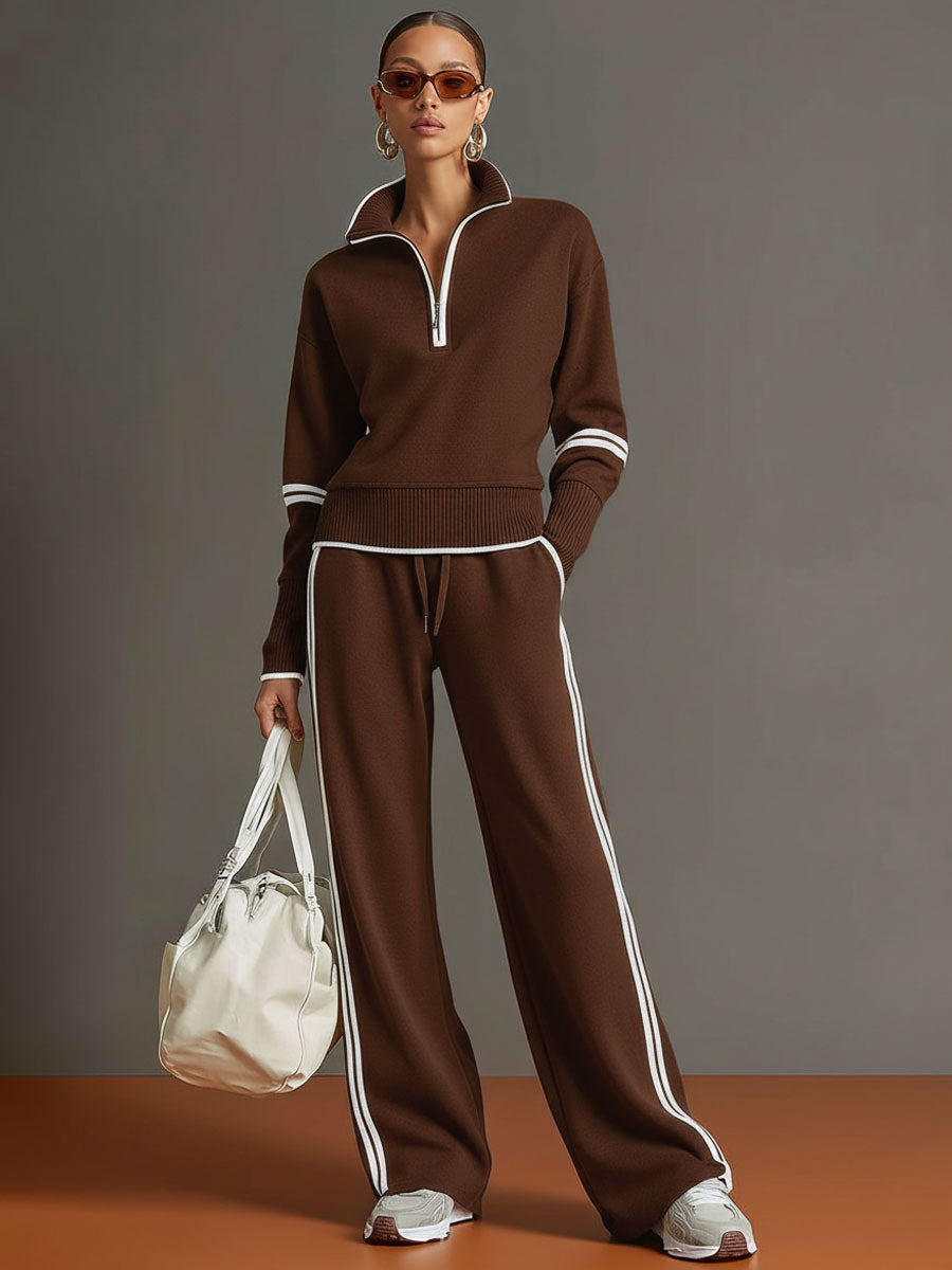 Kinsley™ Cozy Two-Piece Lounge Set with Stylish Details