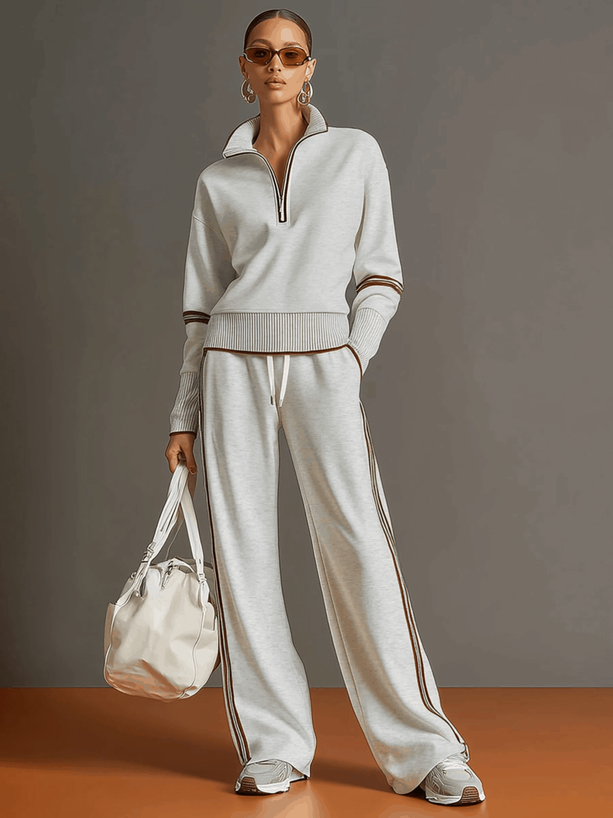 Kinsley™ Cozy Two-Piece Lounge Set with Stylish Details