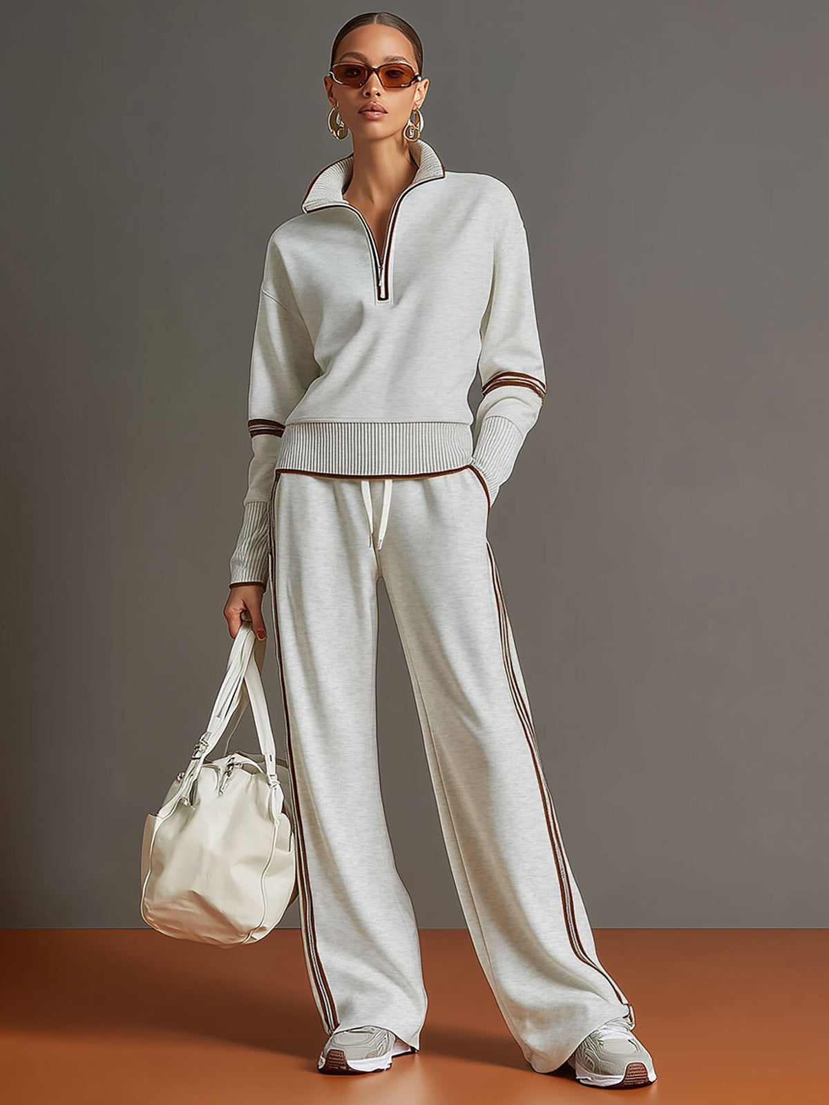 Kinsley™ Cozy Two-Piece Lounge Set with Stylish Details