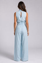 Aleia™ Chic Linen Blend Two-Piece Set with Relaxed Fit