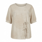 Mirabelle™ Casual Top with Embroidery