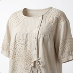 Mirabelle™ Casual Top with Embroidery