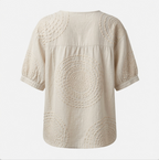 Mirabelle™ Casual Top with Embroidery