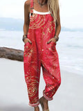 Wildflower Drift Floral Print Jumpsuit