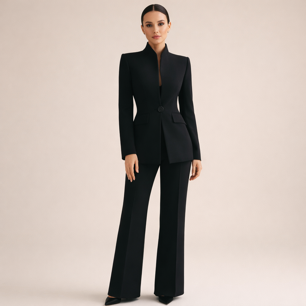 Olivia™ Chic Tailored Suit Set with Elegant Details