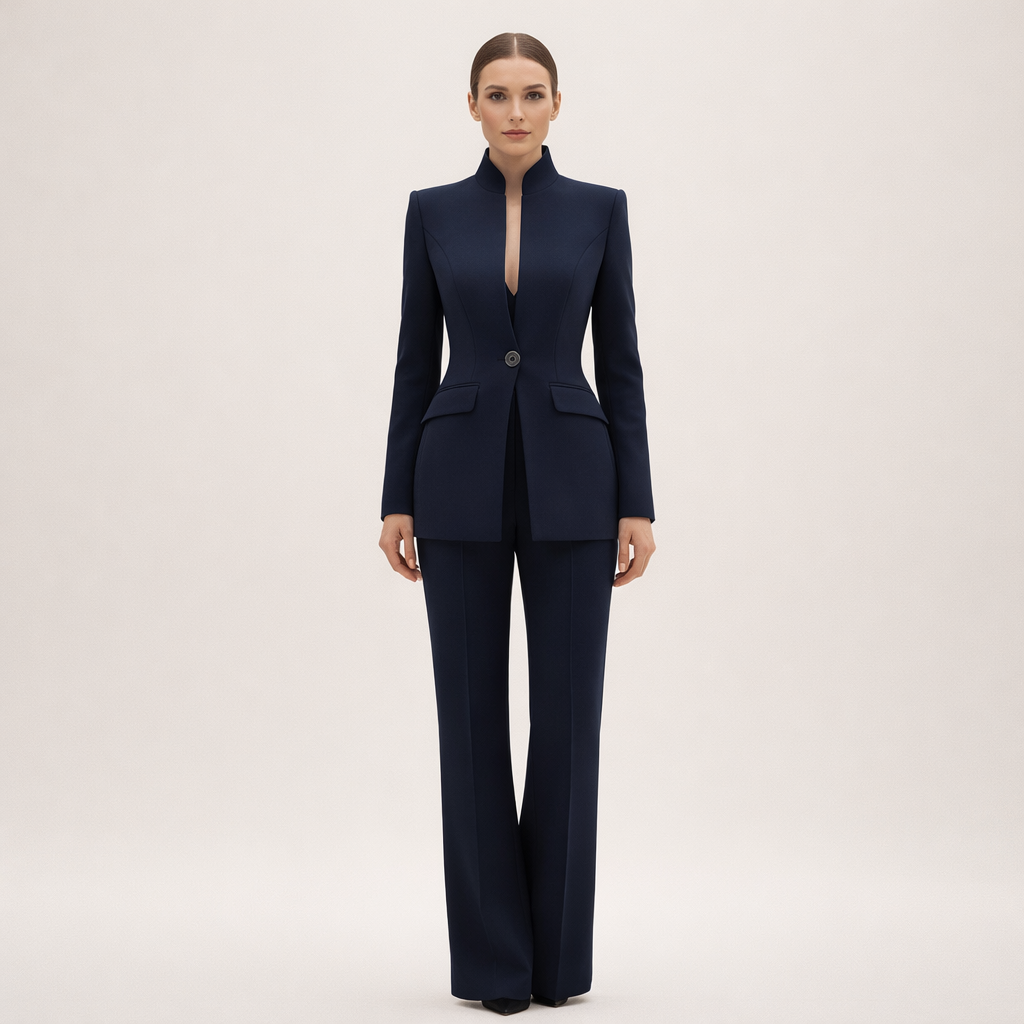 Olivia™ Chic Tailored Suit Set with Elegant Details