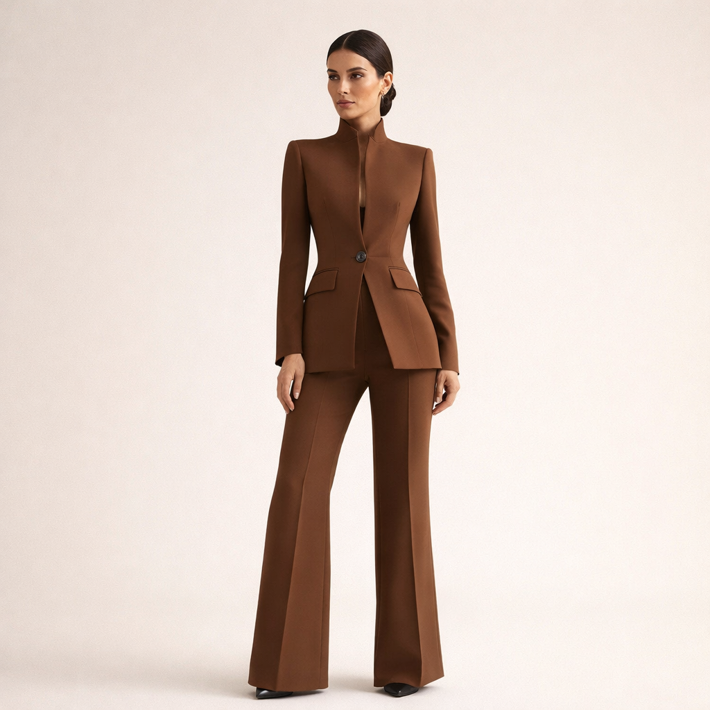 Olivia™ Chic Tailored Suit Set with Elegant Details