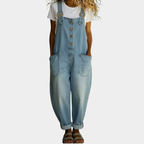 Juniper™ Classic Soft Denim Overalls with Adjustable Straps