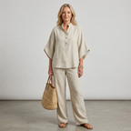 Calliope™ Casual Cotton-Linen Two-Piece Set