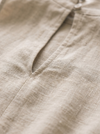 Aleia™ Chic Linen Blend Two-Piece Set with Relaxed Fit