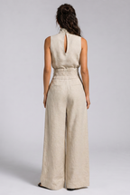 Aleia™ Chic Linen Blend Two-Piece Set with Relaxed Fit