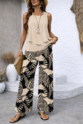 Charlee Safari Luxe 2-Piece Set with Animal Print Design